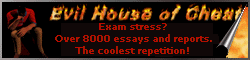 Evil House of Cheat - Essays for free